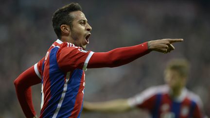 Le joueur du Bayern Thiago Alcantara (CHRISTOF STACHE / AFP)