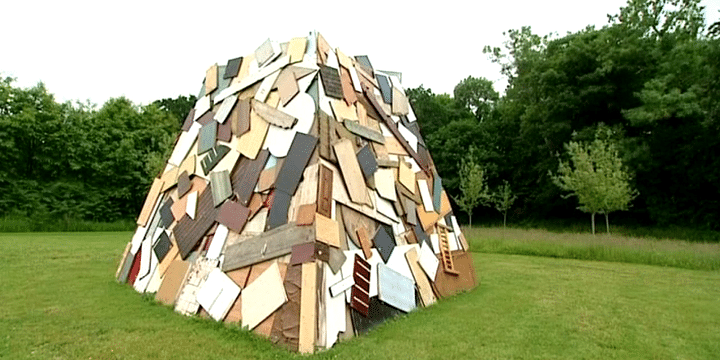 Installation du plasticien Simon Augade
 (Simon Augade / France 3 / Culturebox)