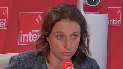 Camille Chaize, porte-parole du ministère de l’Intérieur, sur France Inter le 29 juin 2023. (FRANCE INTER / RADIO FRANCE)