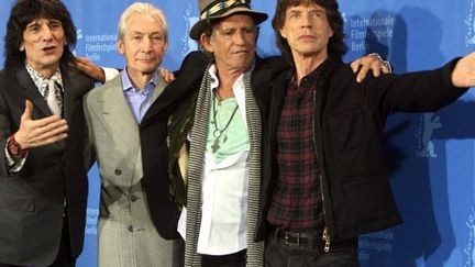 Les Rolling Stones à Berlin en 2008
 (John MacDougall / AFP)