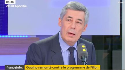 Henri Guaino, député Les Républicains des Yvelines, invité de franceinfo jeudi 8 décembre (RADIO FRANCE / FRANCEINFO)