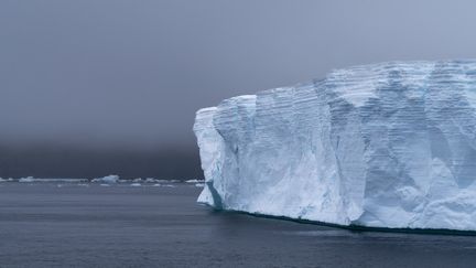 La banquise en Antarctique, le 13 octobre 2022. (SERGIO PITAMITZ / BIOSPHOTO / AFP)