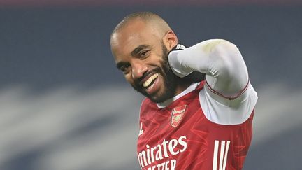 Alexandre Lacazette a inscrit un doublé avec Arsenal (MICHAEL REGAN / POOL)