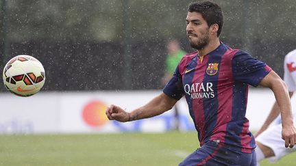 L'attaquent du Barça Luis Suarez 