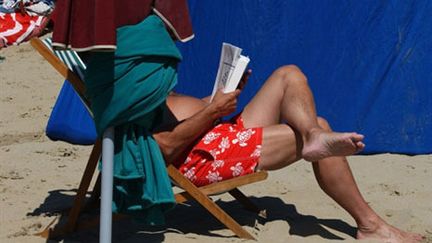 Vacancier à Deauville (AFP/MYCHELE DANIAU)