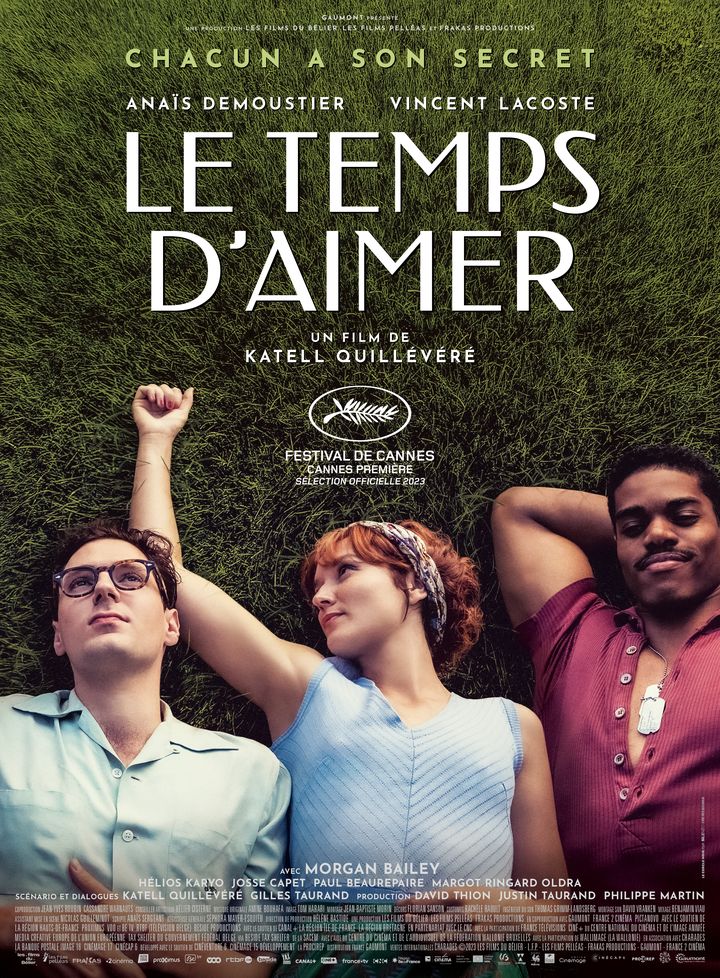 Affiche du film "Le Temps d'aimer" de Katell Quillévéré, sortie le 29 novembre 2023. (GAUMONT DISTRIBUTION)