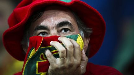 GROUPE B - PORTUGAL - Le supporter portugais est plut&ocirc;t du genre discret. Trop? (MARIO CRUZ / EPA / MAXPPP)