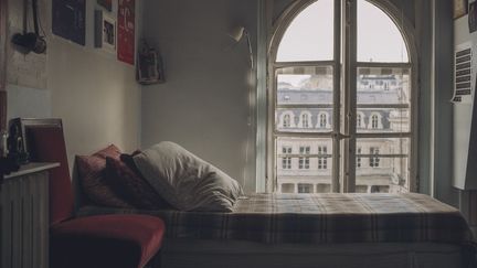 La loge de Jérôme Pouly "Les Loges du Français" par Stéphane Lavoué, éditions Gallimard (Stéphane Lavoué)