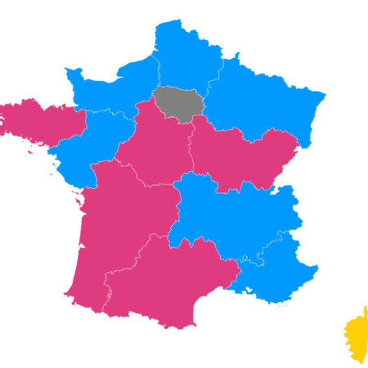  CARTE  R sultats des lections r gionales d couvrez les 