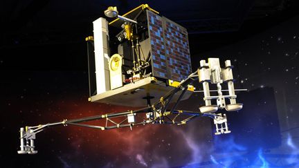  (Le 12 novembre 2014, Philae s'était posé sur la comète Tchouri © MaxPPP)