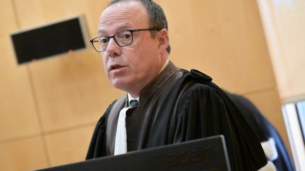 Le procueur général à la cour d'appel de Dijon, Philippe Astruc, le 10 juin 2024. (LOU BENOIST / AFP)