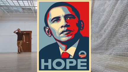 Obama signé Shepard Fairey&nbsp; (France Télévisions)