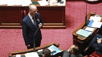 Le ministre de l'Education nationale, Jean-Michel Blanquer, le 6 juillet 2017, au Sénat, à Paris. (JACQUES DEMARTHON / AFP)