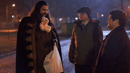 "What we do in shadows" avec de gauche à droite : Kayvan Novak, Mark Proksch et Harvey Guillen (RUSS MARTIN)