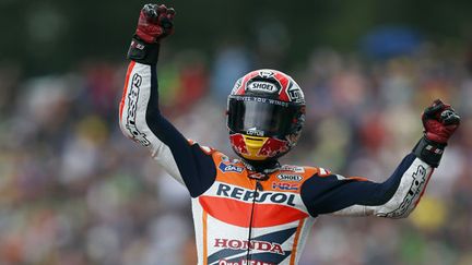 Marc Marquez a remporté à Indianapolis sa dixième victoire d'affilée. 