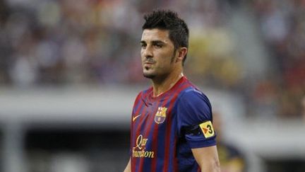 David Villa, buteur heureux