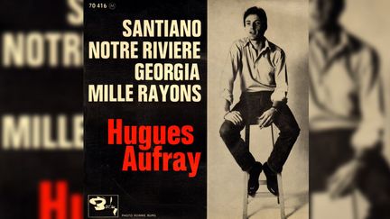 Le 45 tours de "Santiano" d'Hugues Aufray (DR)