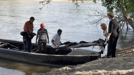 Décès d'une migrante ayant tenté de traverser la rivière Evros à la frontière gréco-turque (2010) (AFP/Ketty Kehayioylou/UNHCR)