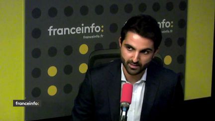 Jad Zahab, le 7 août 2019, sur franceinfo (FRANCEINFO / RADIO FRANCE)