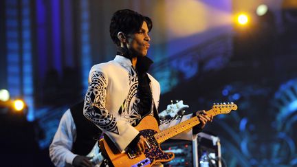 Le chanteur Prince, en octobre 2009 au Grand Palais, à Paris. (BERTRAND GUAY / AFP)