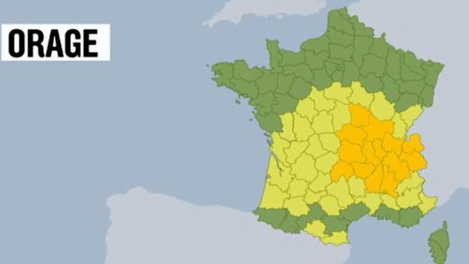 Intempéries : Une Quinzaine De Départements En Alerte Orange