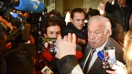 Le "roi des forains" Marcel Campion au Tribunal de Paris, le 14 novembre 2017. (CITIZENSIDE/PATRICE PIERROT / AFP)