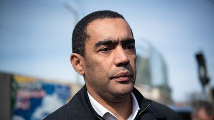 Le député LREM des Bouches-du-Rhône Saïd Ahamada, le 21 février 2020, à Marseille. (CLEMENT MAHOUDEAU / AFP)