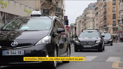 Transport : Paris va limiter la vitesse à 30 km/h dès fin août