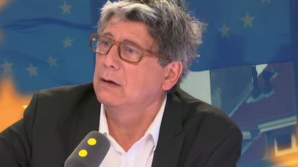 Eric Coquerel, député La France insoumise de Seine-Saint-Denis, invité de franceinfo le 6 juillet 2019. (RADIO FRANCE / FRANCE INFO)