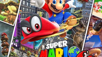 &nbsp; &nbsp;"Super Mario Odyssey". (NINTENDO)