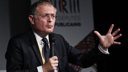 Philippe Juvin, le 9 septembre 2021 à Nîmes (Gard). (PASCAL GUYOT / AFP)