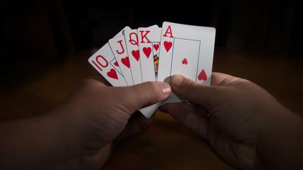 En janvier dernier, la journaliste remporté 84 600 dollars (70 700 euros) lors d'un tournoi.&nbsp; (STEVEN MITCHELL / GETTY IMAGES)