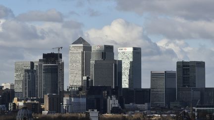 Le quartier des affaires de Londres (Royaume-Uni), le 15 février 2016. (REUTERS)