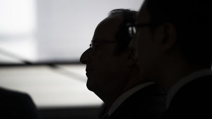 L'idée de François Hollande n'avait finalement pas pu aboutir (ici, l'ancien président de la République, à Tianjin, en Chine, le 24 mai 2018. (FRED DUFOUR / AFP)