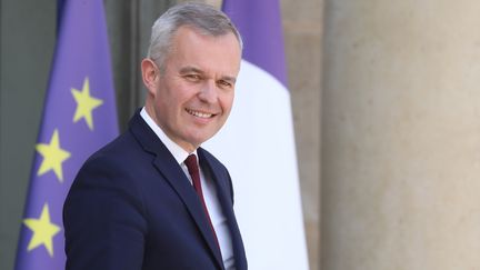 François de Rugy, le 29 mai 2019 au palais de l'Elysée. (LUDOVIC MARIN / AFP)