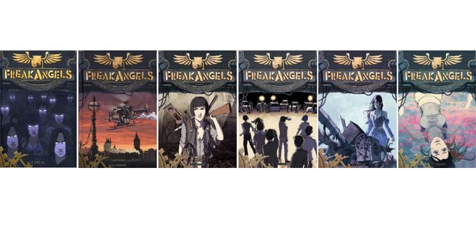 Les 6 volumes de &quot;Freakangels&quot;
 (Ed. Lombard)