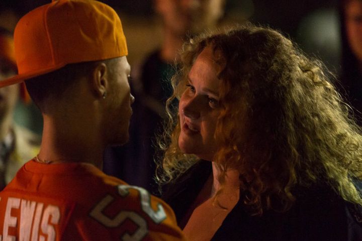 Patti Cake$ (Danielle MacDonald) en pleine battle de rap
 (Diaphana Distribution)