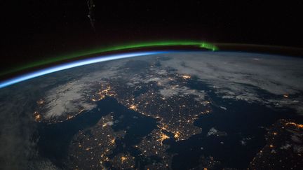 Image satellite de la Terre (NASA...... / MAXPPP)