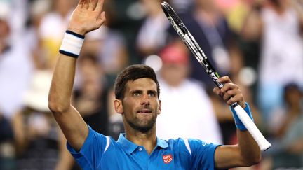 Novak Djokovic est en demi-finale à Indian Wells (JULIAN FINNEY / GETTY IMAGES NORTH AMERICA)