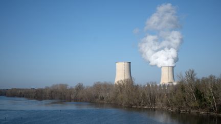 La centrale nucléaire de Golfech (Tarn-et-Garonne), le 9 février 2023. (MATTHIEU RONDEL / AFP)