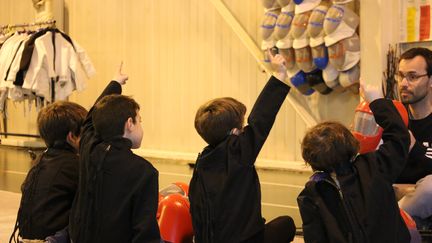 Cours débutant pour les enfants du NEC Escrime à Nantes. (NEC ESCRIME - FFE)