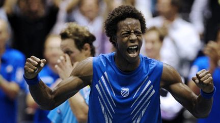 Gaël Monfils heureux !