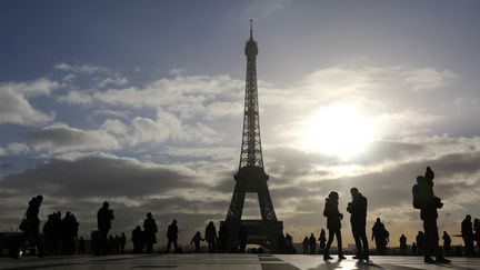 La tour Eiffel, 5 janvier 2017
 (LUDOVIC MARIN / AFP)