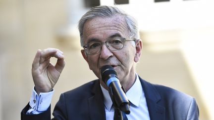 François Bonneau, le 30 juillet 2020, lors d'une conférence de presse à Matignon, à Paris. (STEPHANE DE SAKUTIN / AFP)