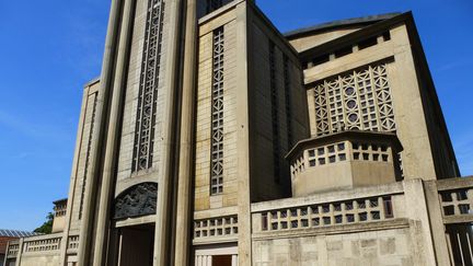 La façade de Notre-Dame du Raincy, 2013 (BENJAMIN MASSOT,  EGLISE NOTRE-DAME DU RAINCY    / AFP)