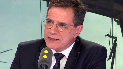 Frédéric Descrozailles, député LREM du Val-de-Marne, était l'invité de franceinfo mercredi 15 août. (FRANCEINFO / RADIOFRANCE)