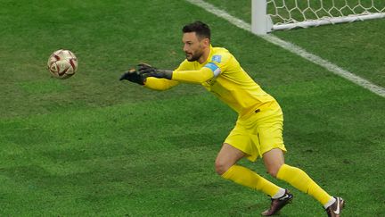 Hugo Lloris a annoncé, lundi, qu'il mettait fin à son aventure chez les Bleus après 14 ans en sélection. (ODD ANDERSEN / AFP)