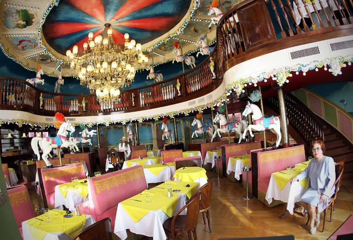 Le grand hall du Negresco à Nice avec Jeanne Augier (2010)
 (VALERY HACHE / AFP)