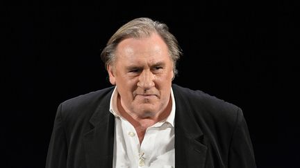 Gérad Depardieu à Moscou pour les répétitions de la pièce "La Musica" (7 octobre 2015)
 (Ramil Sitdikov / RIA Novosti / AFP)