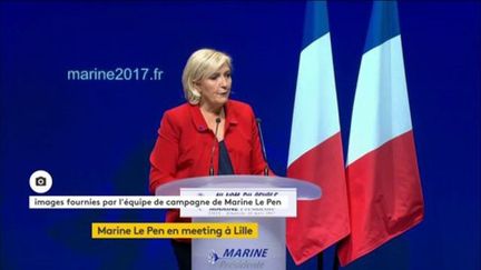 Revivez le meeting de Marine Le Pen à Lille